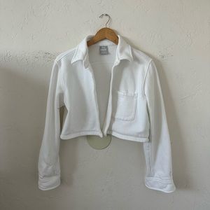 TNA Cozy Cropped Shirt Jacket